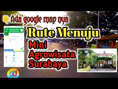 Rute Menuju Dinas Ketahanan Pangan Dan Pertanian Kota Surabaya