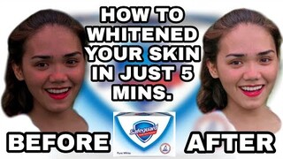 HOW TO WHITENED YOUR SKIN INSTANTLY IN JUST 5 MINS. | Mackie Mac | VLOG #54