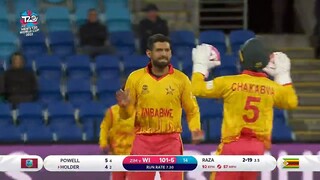 WI vs ZIM 8th Match, First Round Group B Match Replay from ICC Mens T20 World Cup 2022