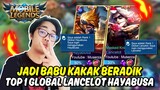 Jadi Support Top 1 Global Lancelot dan Hayabusa Muserza - Mobile Legends Indonesia