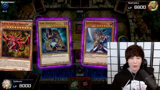 Sykkuno summoned god VS Chat in Yu-Gi-Oh! Master Duel