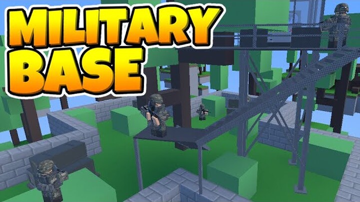 I Made a MILITARY BASE in Roblox BedWars...