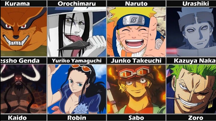 Characters That Share Same Voice Actor (Seiyuu) With Naruto Characters - Bilibili Characters That Share Same Voice Actor (Seiyuu) With Naruto Characters - Bilibili