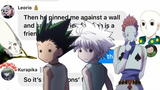 HxH Texts| Leorio cheated on Kurapika with....(HxH Sleepover)