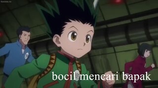 perjalanan gon mencari bapak i hunter x hunter