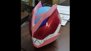 I made a Kamen Rider Revice suit before the show started