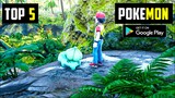 TOP 5 SECRET POKEMON GAMES IN PLAY STORE | HIGH GRAPHICS [2021]