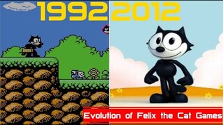 Evolution of Felix The Cat Games [1992-2012]