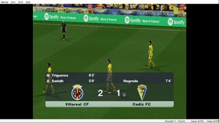 Villareal (2-1) Cadiz M1