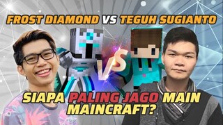 Frost Diamond vs Teguh Sugianto: Siapa Paling Jago Main Minecraft!? | MRI PanSos Kap #short