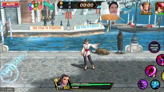 chizuru kagura vs Robert Garcia kof allstar game play