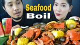 Seafood Boil Mukbang /Collaboration with @Alexander Roca