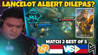 LANCELOT ALBERT DI LEPAS??? LANCELOT ALBERT VS ESTES V33NUS!! MATCH 2 BO 5 RRQ VS BLACKLIST