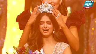 MISS UNIVERSE 2021 รอบตัดสิน วินาทีมงลง Harnaaz Sandhu ฮาร์นาซ สันธู จากประเทศ อินเดีย