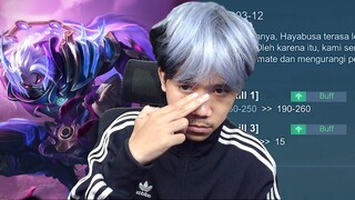 COBAIN HAYABUSA BUFF LANGSUNG LOCK MUSUH SAMPAI KENA MENTAL - Mobile legends