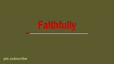 faithfully-karaoke hd quality (journey)