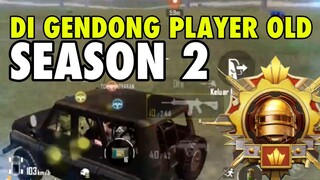 Di Gendong RANDOM😱 Jago Parah Cuy! Ternyata Player Old Season 2 - PUBG Mobile