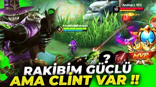 GÜÇLÜ PİCKLERE KARŞI CLİNT ÇEKTİM !! (EN SEVDİĞİM BUİLDİM) - Mobile Legends