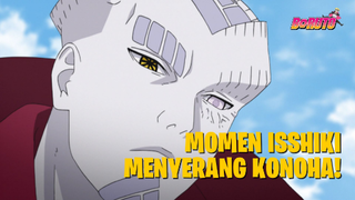 Momen Kedatangan Isshiki di Konoha! Desa Hancur Seketika! | Boruto Sub Indo