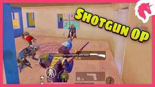 OP Shotgun Against Full Squad | PUBG MOBILE / BGMI