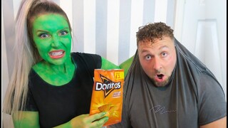 Hulk Wants My Doritos!! Hulk Transformation