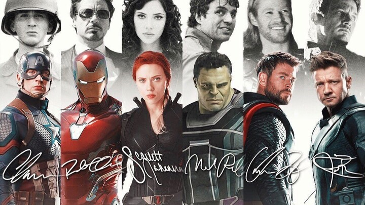 2019bilibili混剪大赛 | 致敬六位荧幕初代复仇者联盟A6 | Tony.Cap.Thor.Bruce.Nat.Clint | 一日复仇者终生复仇者
