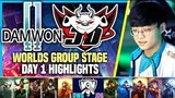 DWG vs JDG Highlight Chung Kết Thế Giới 2020 Vòng Bảng Ngày 1| Damwon vs JD Gaming