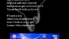 if i were a boy song with lyrics