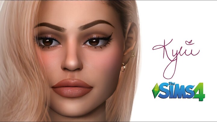 KYLIE JENNER 💋✨ || The Sims 4 - Create A Sim (+FULL CC LIST)