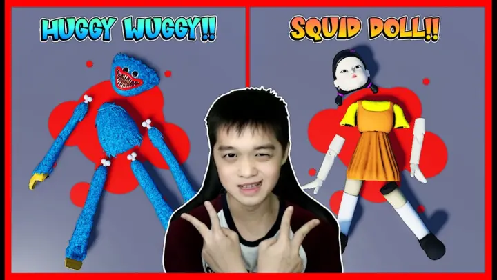 AKHIRNYA HUGGY WUGGY & BONEKA SQUID GAME MERASAKAN KETAKUTAN YANG MENGERIKAN !! Feat @MOOMOO