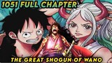 One Piece Full Chapter 1051: The Great Shogun of Wano Kozuki Momonuske.