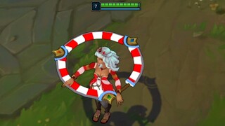 Qiyana's Christmas skin is kinda cool...