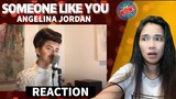 THIS GAVE ME CHILLS!! SOMEONE LIKE YOU - ADELE COVER BY ANGELINA JORDAN REACTION