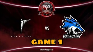 (GAME 1) NEXPLAY SOLID VS ARCANGEL |  POCKY TOURNAMENT! | MLBB!