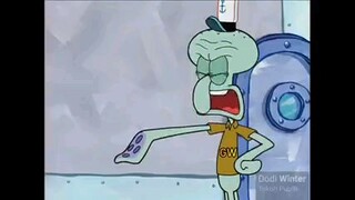 Squidward disuruh nonton anJiMe