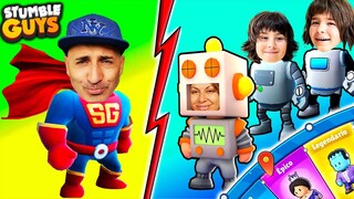 SKINS EPICAS en la Ruleta, y SUPERMAN vs ROBOTS en STUMBLE GUYS