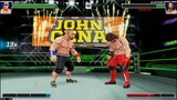 WWE Mayhem Game - John Cena vs Aj Styles Match Gameplay #wwe #wwemayhem