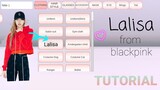 Lalisa From Blackpink - #Tutorial 🤍 | Sakura school simulator