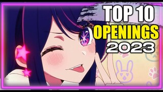 LOS 10 MEJORES OPENINGS ANIME DEL AÑO 2023