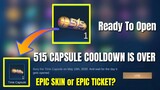 515 CAPSULE Ready To OPEN | Click Use and see what inside | MLBB