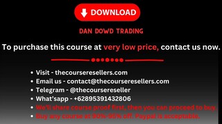 Dan Dowd Trading