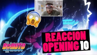 🔥 REACCIONO POR PRIMERA VEZ AL OPENING 10 DE BORUTO