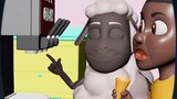 【Animasi Amanda si Petualang】Cara alternatif makan es krim