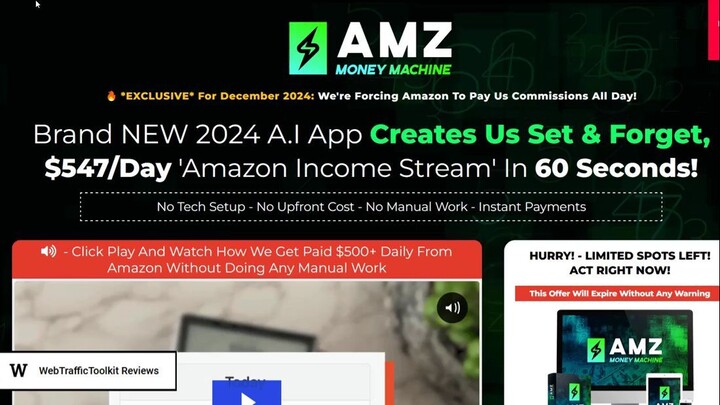 AMZ Money Machine Review - Legit App?