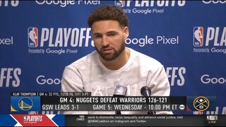 Klay Thompson on winning Game 5: “We’ve got to go into it like this is a must-win"