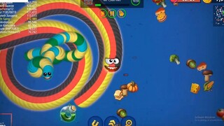 Rắn săn mồi #211 -  Trò chơi rắn, game con giun, Vùng giun đất.io - Worms zone.i