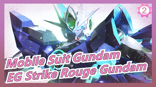 [Mobile Suit Gundam] Ulasan EG MBF-02 Strike Rouge Gundam_A2