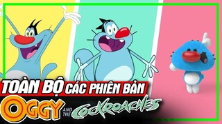 OGGY AND THE COCKROACHES: Toàn Bộ Các Phiên Bản Mèo Oggy - Top Sự Thật Thú Vị | meXINE