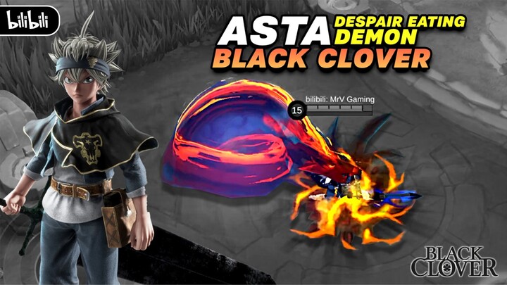 ASTA in Mobile Legends ðŸ˜± BLACK CLOVER x MLBB