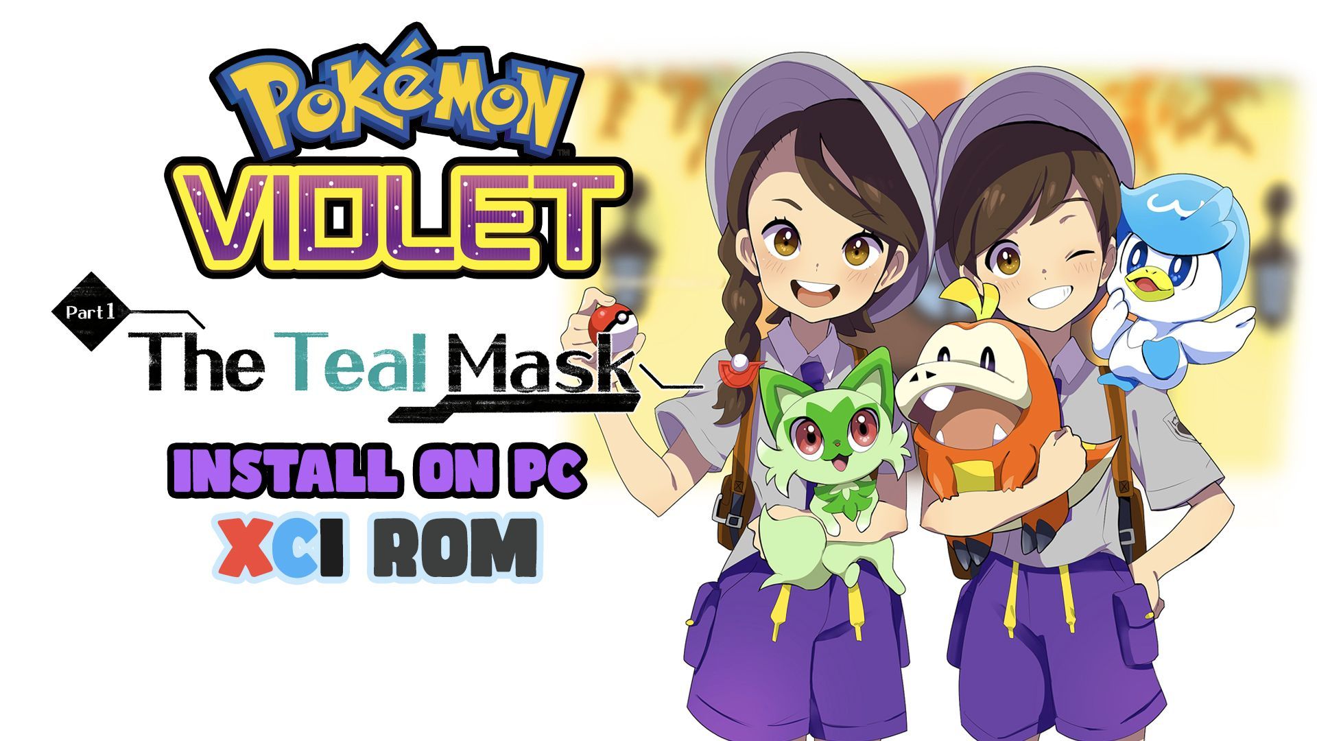 How to Download Yuzu Emulator for Pokémon Scarlet The Teal Mask DLC on PC  (XCI) - BiliBili